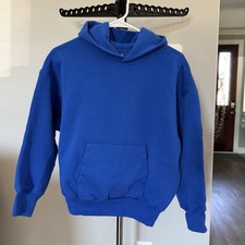 YZY x GAP Kids Hoodie Blue Size L 10-11Y NWOT Yeezy Gap Kids Pullover Hoodie