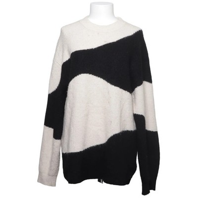 H&M, Strickpullover, Größe: S, Schwarz/Beige #aOt