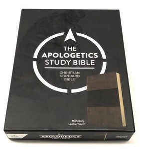 Holman CSB The Apologetics Study Bible Mahogany LeatherTouch Boxed Set Ted Cabal