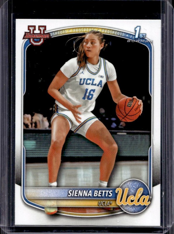 2025-26 Bowman Sienna Betts 1st Prospect #BPP-13 Bruins
