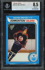 1978 Topps #18 Wayne Gretzky RC Rookie BGS 8.5 NM-MT+ High Grade