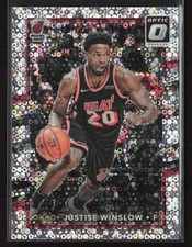 Justise Winslow 2017-18 Donruss Optic #78 Fast Break Holo Miami Heat