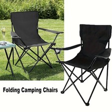 Heavy Duty Folding Camping Chair Foldable Portable Lightweight Sturdy Outdoor