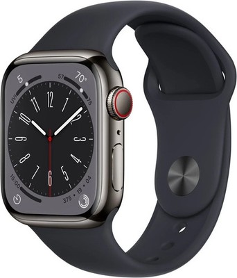 Apple Watch Series 8 45mm Midnight - GPS + Cellular Refurbed (Like New) - In Box