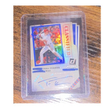 2020 Panini Donruss Trea Turner Autograph Classified Signatures Nationals CLS-TT