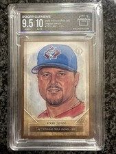 2020 Topps Transcendent Original Sketch Roger Clemens 1/1 Dan Bergren Arena Club