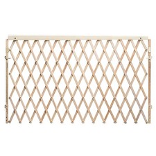 Evenflo Expansion Walk-Thru Baby Gate, Natural Wood, Fits 24 60 Inch Openings