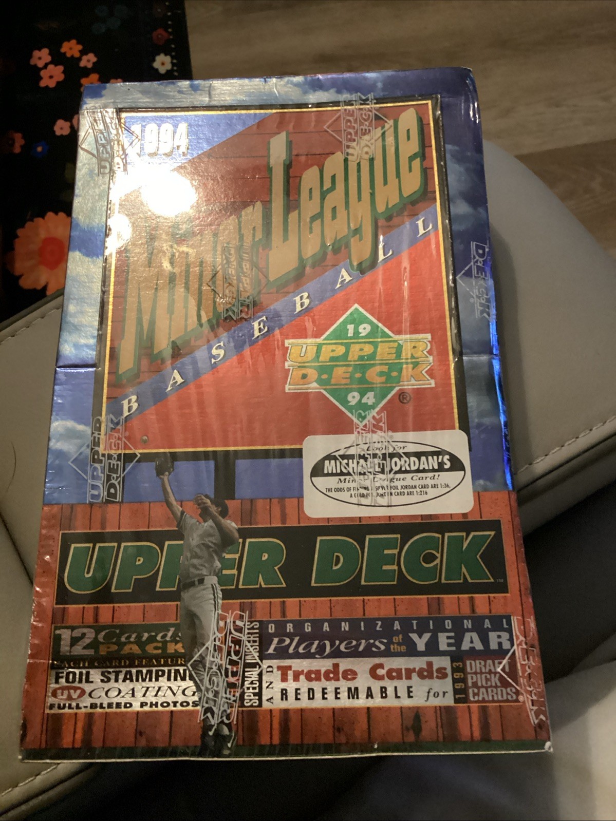 1994 UPPER DECK MINOR LEAGUE BASEBALL FACTORY SEALED BOX Michael Jordan ML RC ?