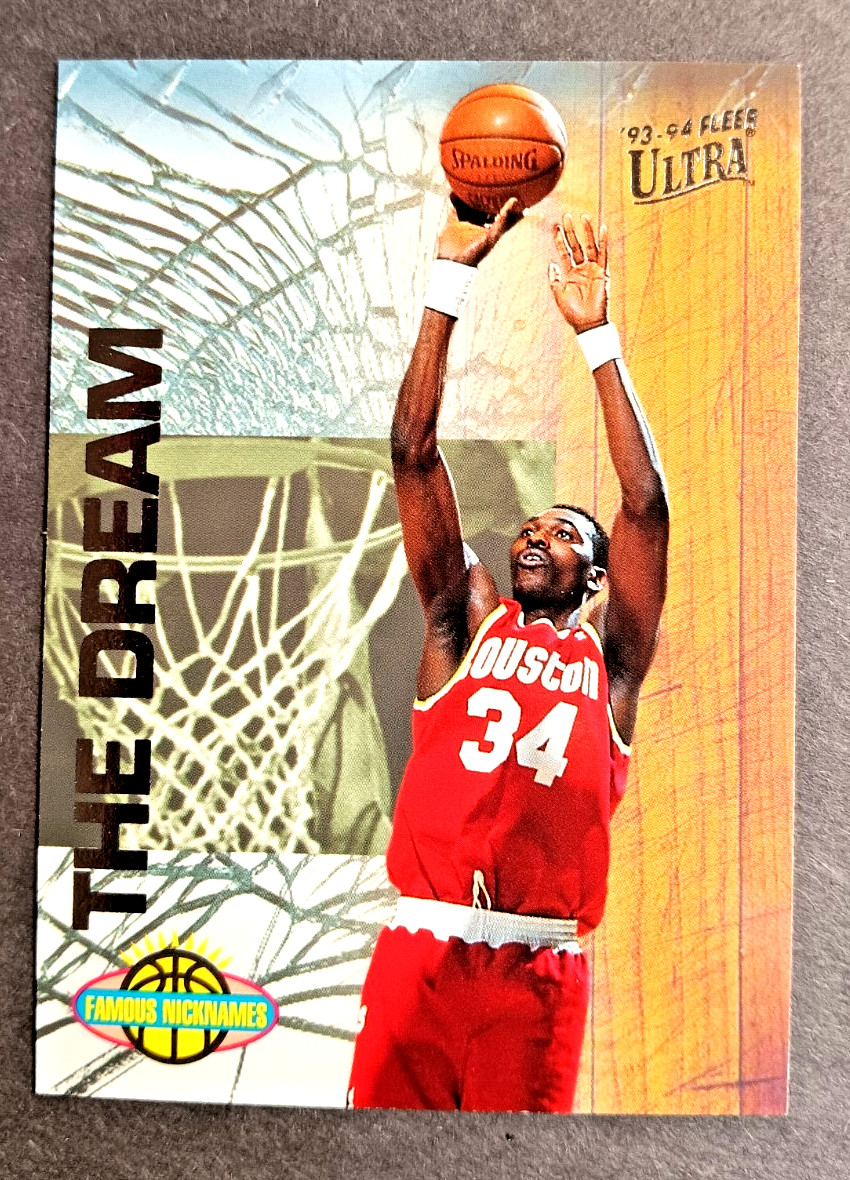 1993-94 Fleer Ultra Famous Nicknames #12 Hakeem Olajuwon Rockets