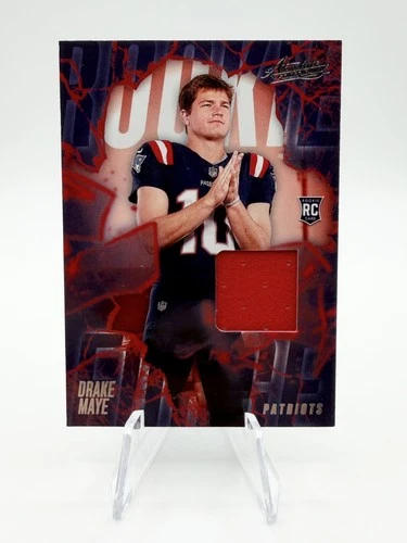 2024 Panini Absolute - Rookie Force Drake Maye #RF-DME Relic PSA 7 *scratches