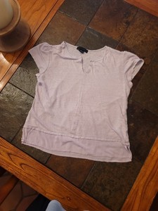 Sanctuary Women's Short Sleeve Light Purple Top Size M