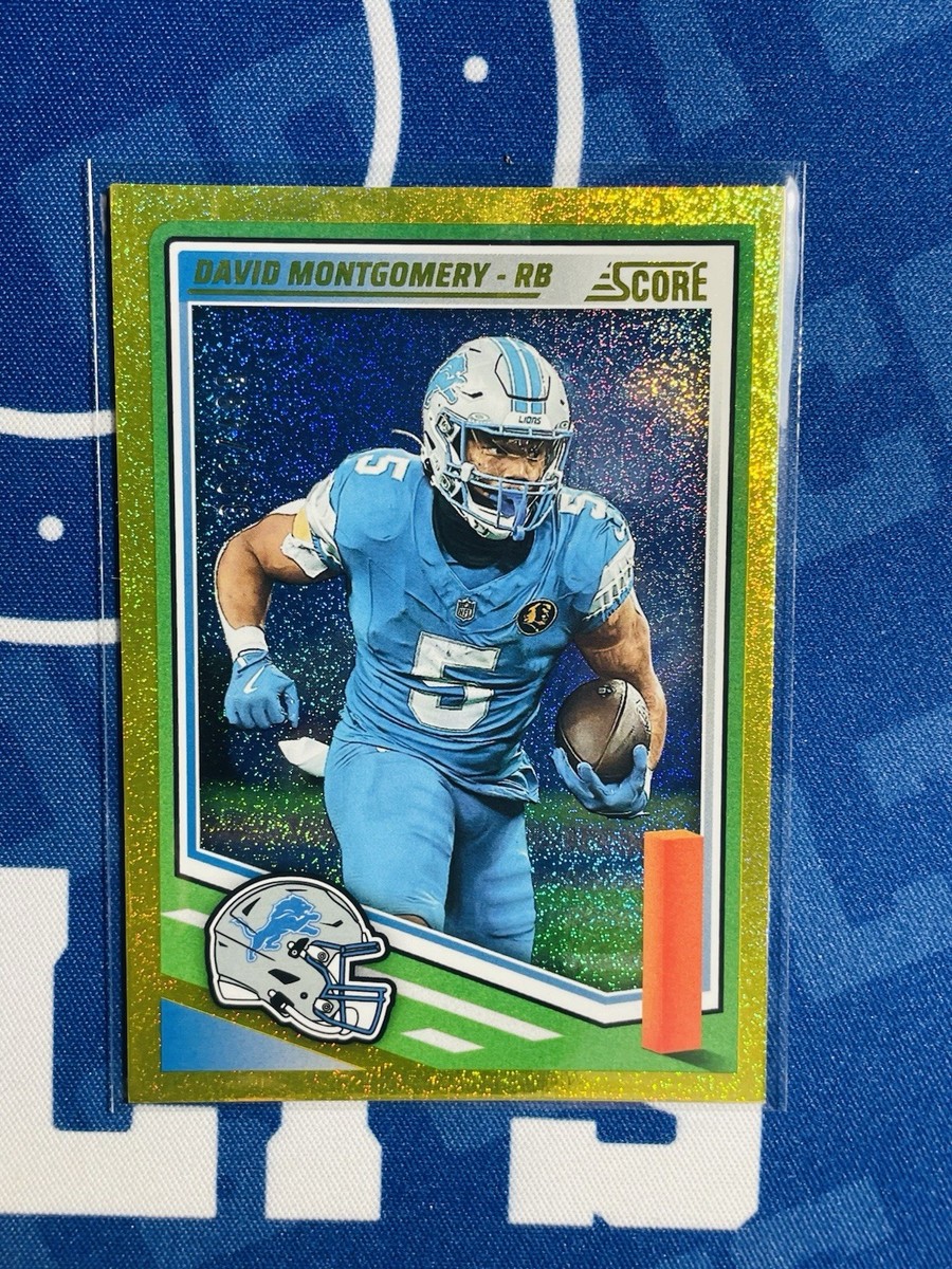 2025 Score - David Montgomery #103 Gold Dots /499 for sale online