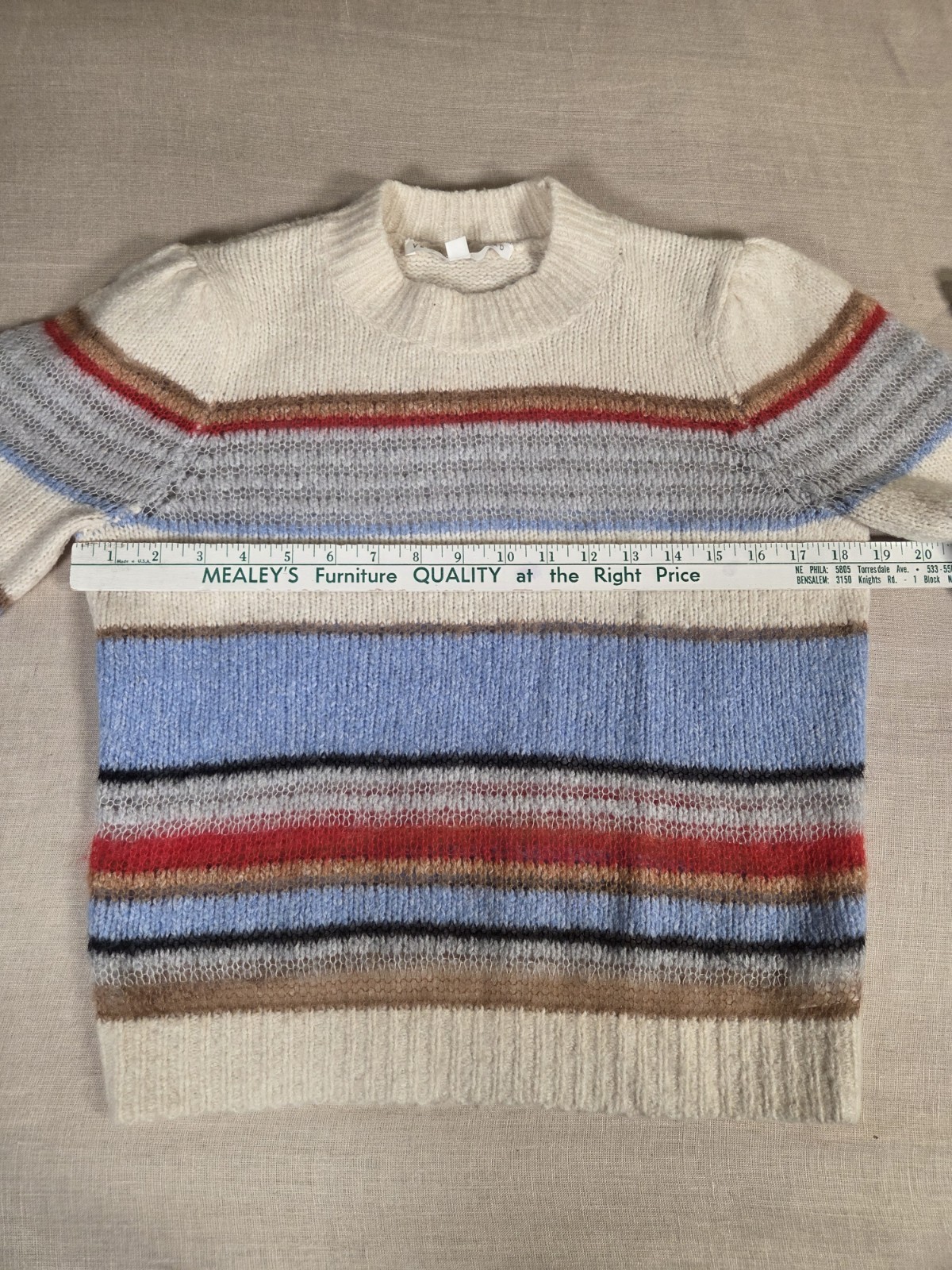 Veronica Beard Meredith Striped Pullover Sweater … - image 5