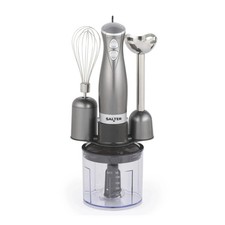 Salter Food Blender Hand Mixer Set 3 in 1 Processor Electric Whisk Chopper 350 W