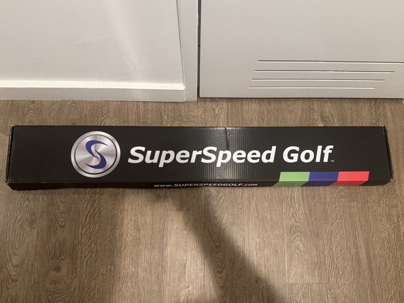 SuperSpeed Golf Speed Sticks Swing Trainer Set 3 Clubs Portable Indoor/Outdoor