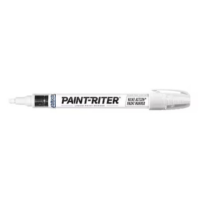 Markal 96820 Paint Marker, Medium Tip, White Color Family, Paint