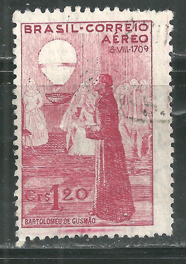 BRAZIL C60 BARTHOLOMEU DE GUSMAO AND THE "AEROSTAT"