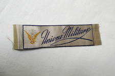 ETICHETTA UNIONE MILITARE UNIFORME GIACCA REGIO ESERCITO AERONAUTICA MARINA