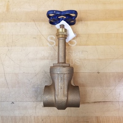 Nibco NJ0500D S-111 2'' Solder Gate Valve, Bronze Body - NEW