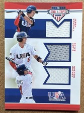 2017 Panini USA BB Stars & Stripes - Trios R Lewis, J Kendall, Q Holmes #1 /199 