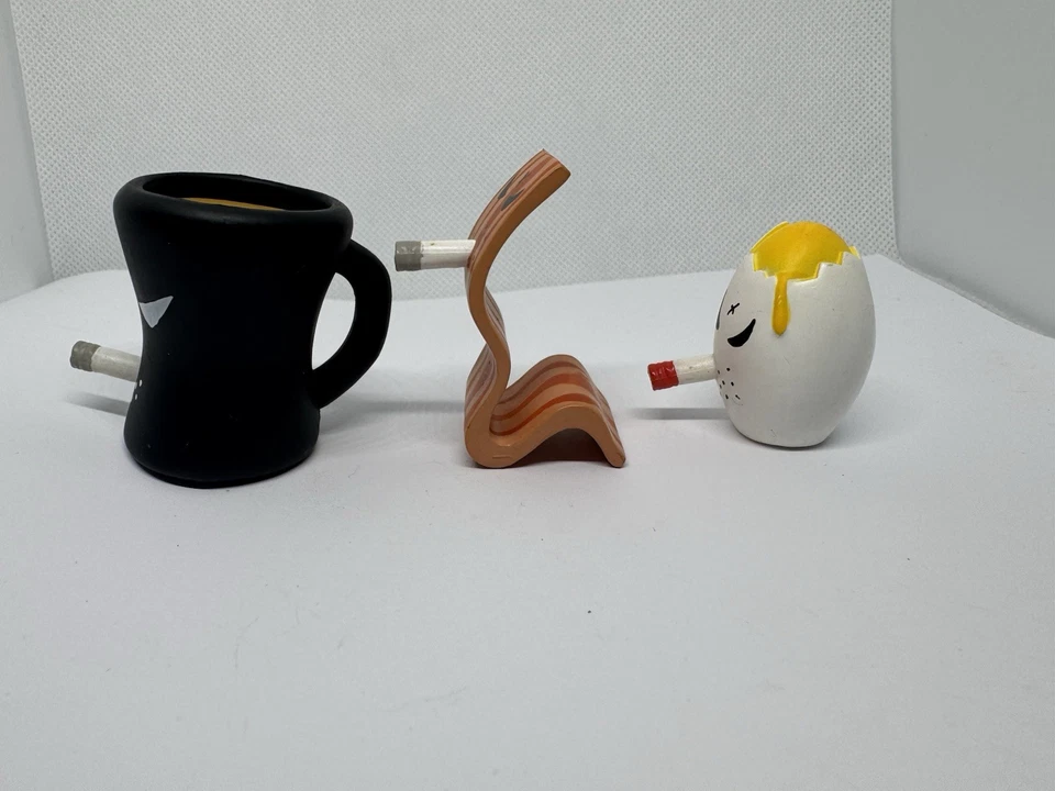 Kidrobot Frank Kozik Monger Farms Country Time Breakfast Lote de 3 figuras de vinilo Foto 4 de 4