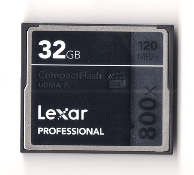 (DENTED) Lexar 32GB 800x 120MB/s UDMA 7 CF Compact Flash Memory Card