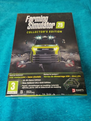 PC FARMING SIMULATOR 25 COLLECTOR'S EDITION, NEUF SOUS BLISTER, FR ...