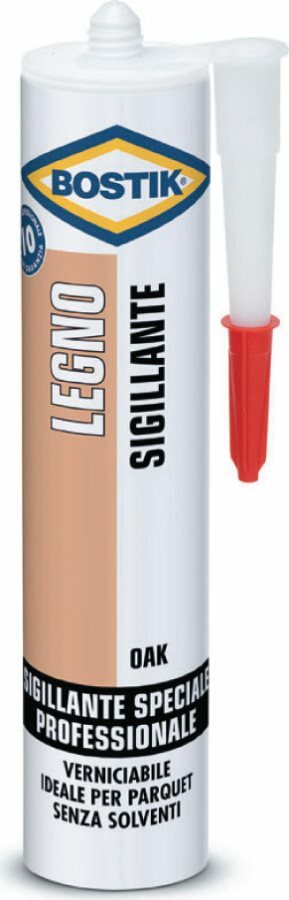 BOSTIK Sigillante legno parquet Confezione da 300 ml Colore Rovere Scuro