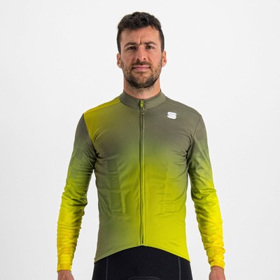 Sportful Herren Rocket Jersey Sweatshirt – Minimalistisch, Atmungsaktiv, Mit Micromesh-Ärmeln