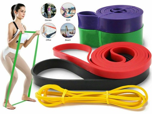 Widerstandsbänder Schleife Latex Beute Sport Fitness Zuhause Yoga Fitnessstudio Übungsset - Bild 13 von 25