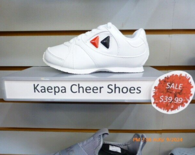 Kaepa Cheerful Cheer Adult Size Shoe with color inserts New in Box