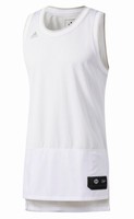 Adidas Harden Vol. 1 Mens Basketball Playmaker Jersey Shirt Tank Top Vest White Adidas Harden Vol. 1 Mens Basketball Playmaker Jersey Shirt Tank Top Vest White