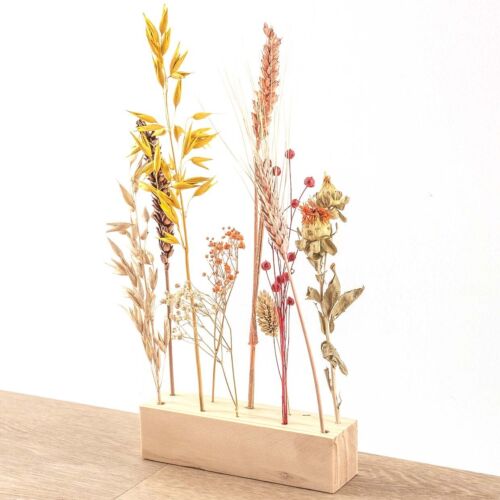 Trockenblumenständer aus Holz - Tube M - Blumen und Kräuter - Bild 1 von 2