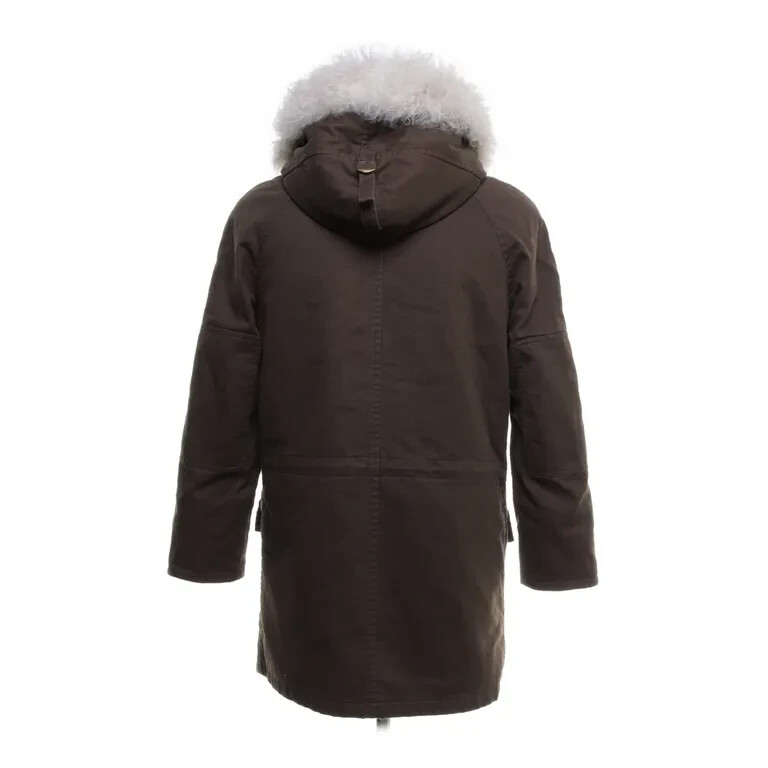 Piumino Saint Laurent F W22 foderato in pelliccia di lana