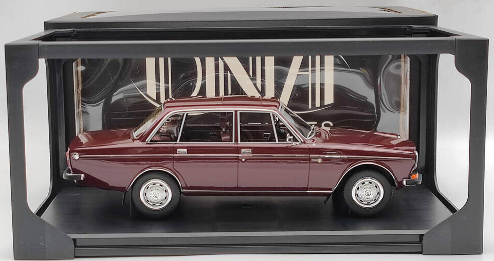 DNA Collectibles 1/18 – Volvo 164 E 1972 Rouge (DNA000158) – Modèle Résine, Neuf