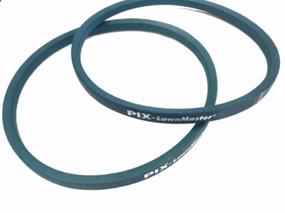 Iseki SXG19 PTO Belt Set – 2 Belts – PIX Brand – Replaces 172833400800