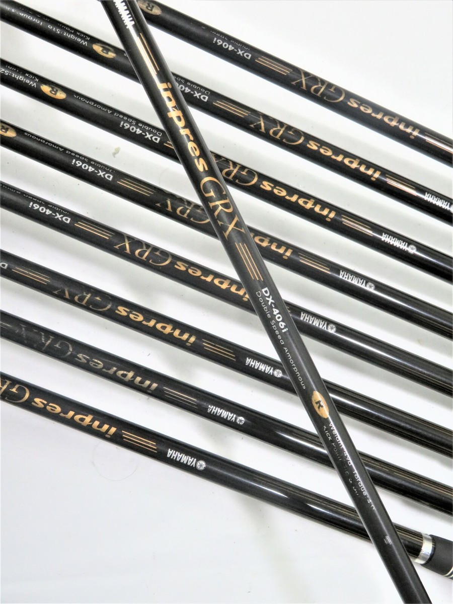 高級！　YAMAHA inpres GRX アイアン　9本　FLEX R YAMAHA inpres GRX R-FLEX 9pc IRONS SET Golf Clubs Japan