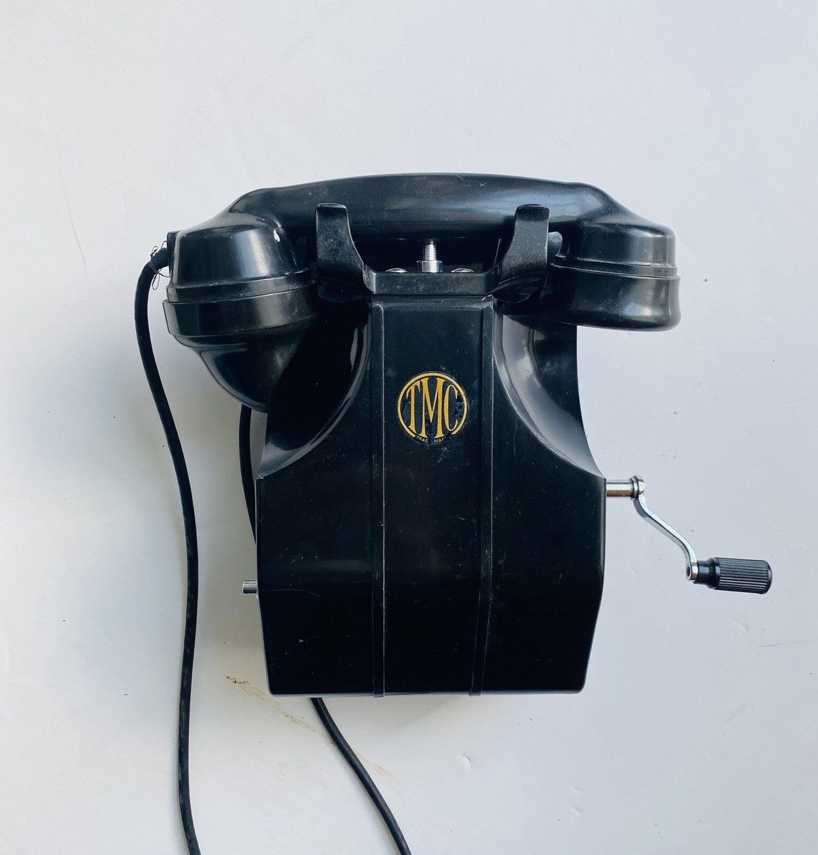 TMC - Telephone Manufacturing Co. - Type 300 Magneto Wall Phone