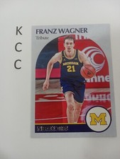 2021 Panini Chronicles Hoops Draft Picks Tribute Franz Wagner #59 RC 2