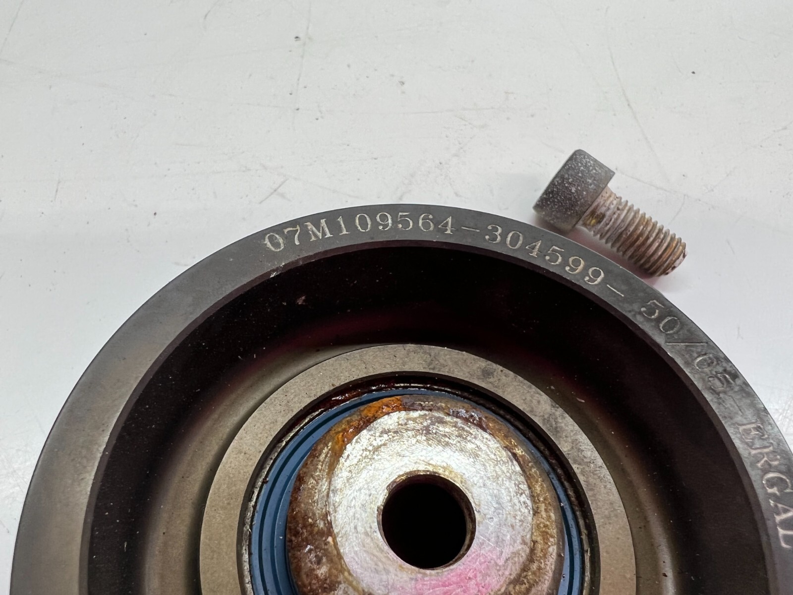 LAMBORGHINI MURCIELAGO ALTERNATOR PULLEY BEARING BELT TIGHTENER OEM 07M109564