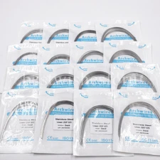 1xDental Orthodontic Stainless Steel Ovoid Upper/Lower Arch Wire Rectangular