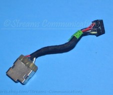 HP 17-P 17-p120wm 17.3 in Laptop DC Power Jack w/ Harness Cable