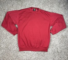 Vintage Bugle Boy Sweatshirt Medium Red Pullo...