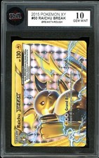 2015 Pokémon Breakthrough #50 Raichu Break KSA 10 Gem Mint on eBay
