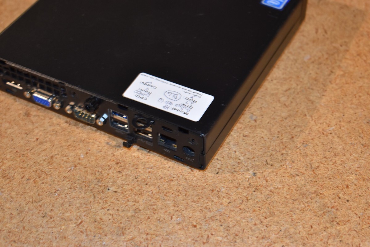 HP Prodesk 400 G2 DM Tiny Mini Micro PC G4400T 2.9GHz 128GB SSD