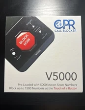 CPR Call Blocker V5000 for Landline Phones Stop Robocalls & Spam Calls