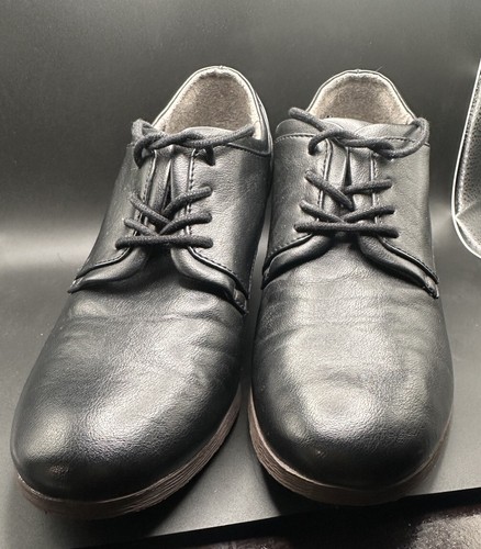 Bass Woman’s Black Sadle Lace Up Shoe Size 9m - Picture 7 of 9