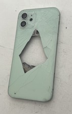 Original Apple iPhone 12 Coque Cadre Vitre Cassée Pour Reconditionné Vert Green