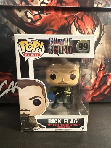 FUNKO POP! Heroes Rick Flag of "Suicide Squad" #99 NEW