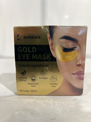 KonBack Gold Eye Mask (30 pair - 60 Pieces)